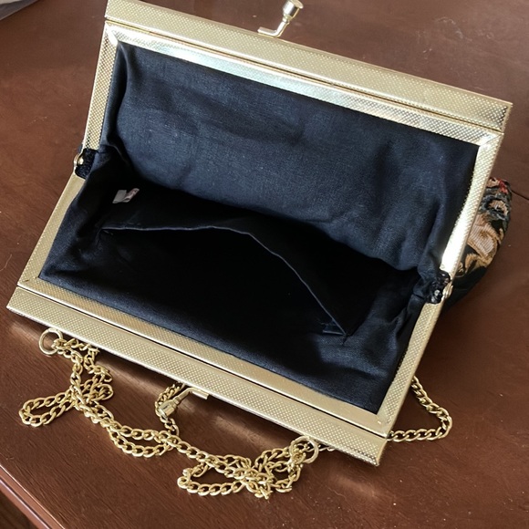 Cottagecore Needlepoint Vintage Purse 80s 90s Boho Floral Y2K - Picture 6 of 14